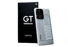 Realme Desafía los Límites con el Anuncio del Revolucionario Realme GT 10000mAh Concept Realme GT