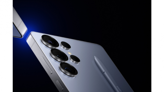 Primer plano del diseño del nuevo Samsung Galaxy S26 Ultra filtrado para el Galaxy Unpacked 2026.