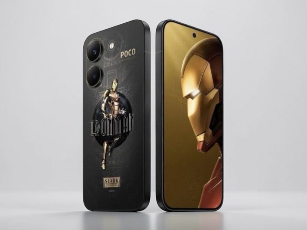 Filtrado el POCO X8 Pro Iron Man Edition: un "Vengador" más elegante que nunca 1 POCO X8 Pro Iron Man Edition leak 1