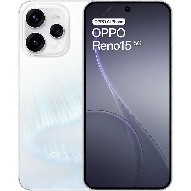oppo reno15 5g 8gb 512gb 6 59 amoled 6500mah blanco aurora